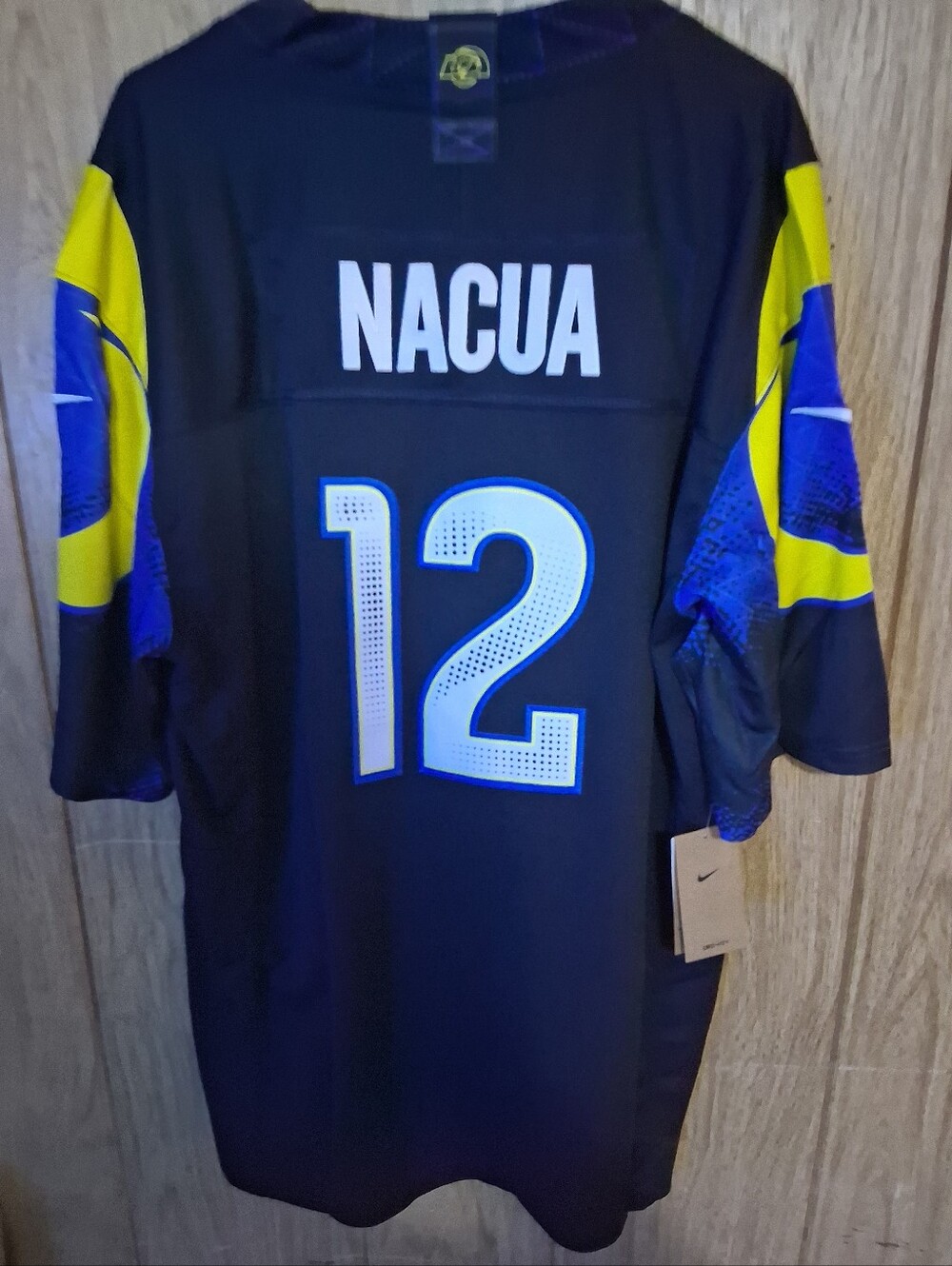 Mystery Sports Card With Puka Nacua XXL Fuse Rivalry Jersey